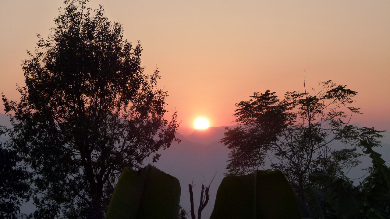 Gorkha sunset