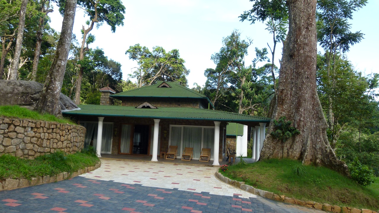 Casa rural en Munnar y plantación de cardamomo