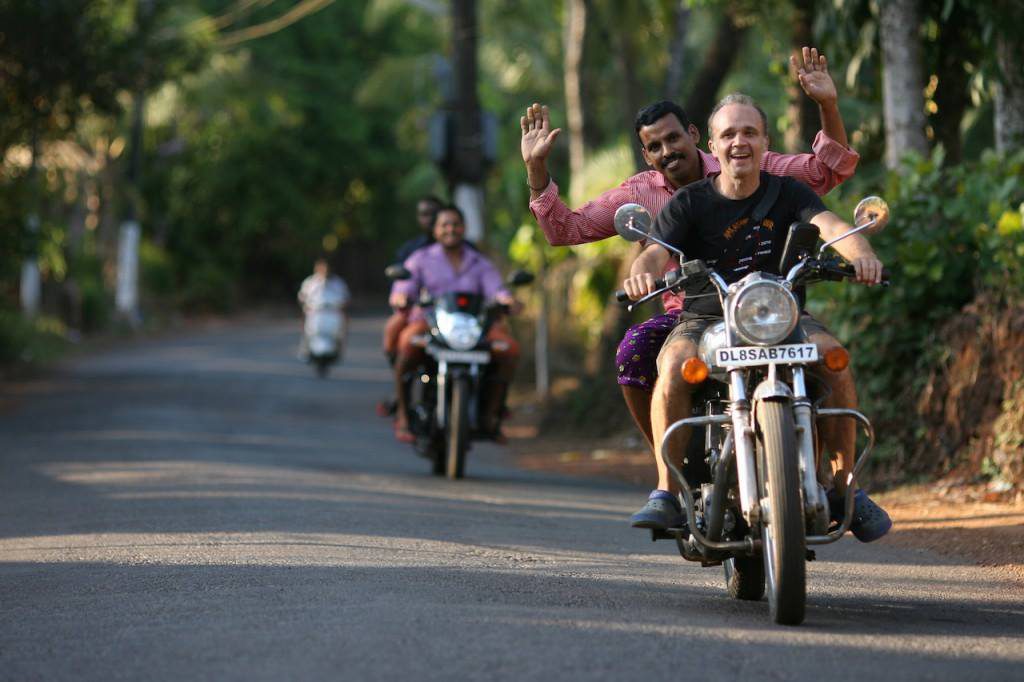india en motocicleta