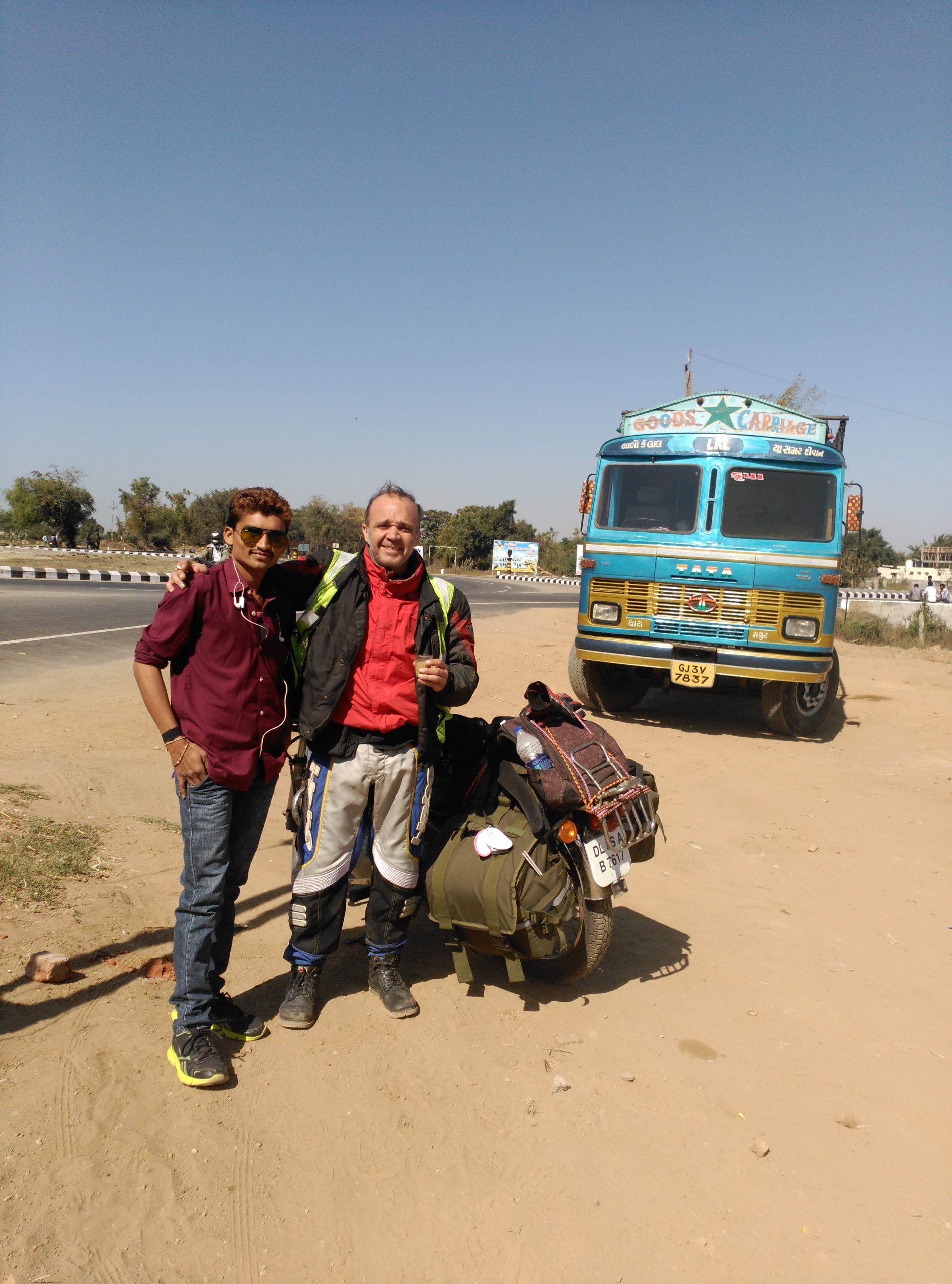 India en moto - Dani Guarinos